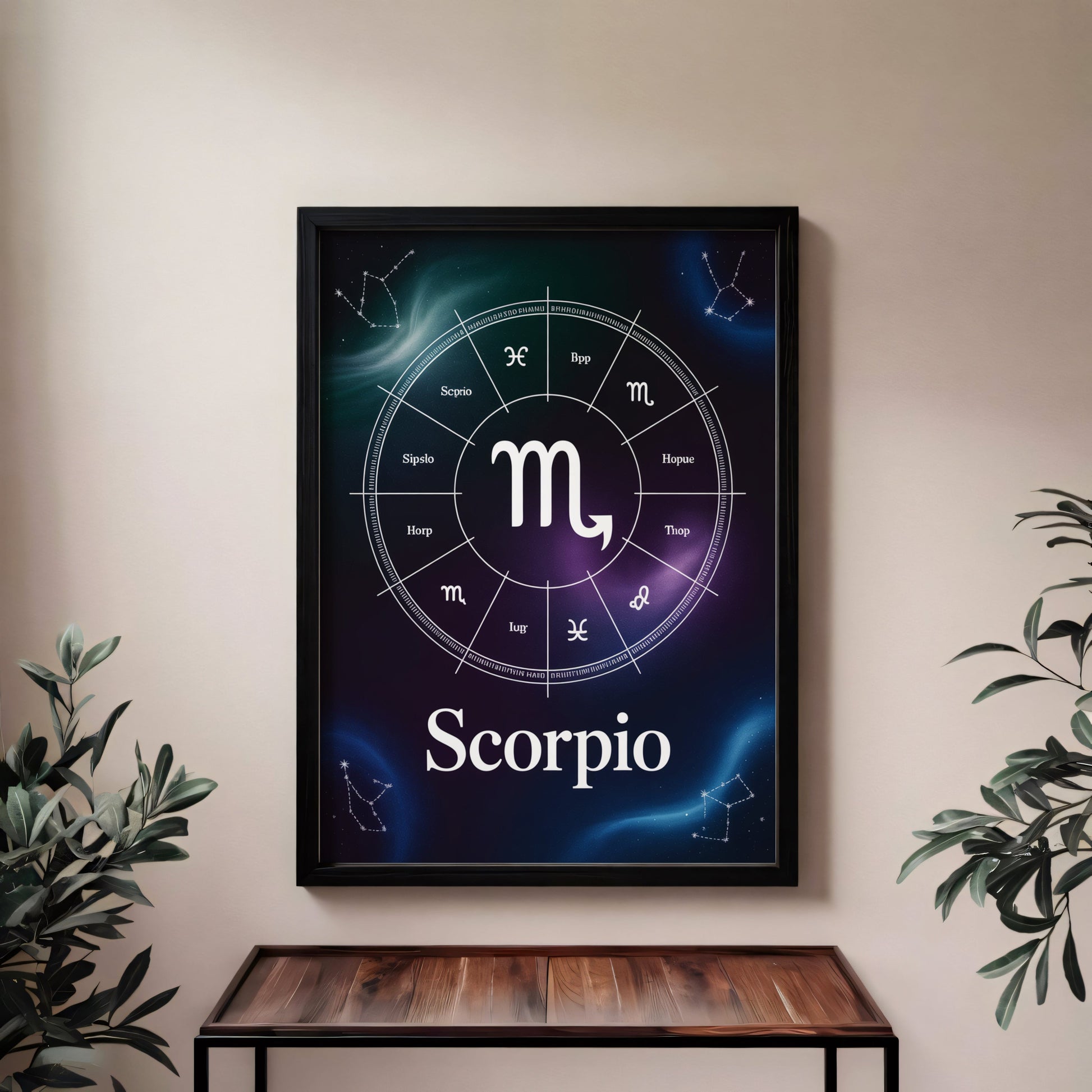 Aisle29 Print Scorpio Rising Wall Art