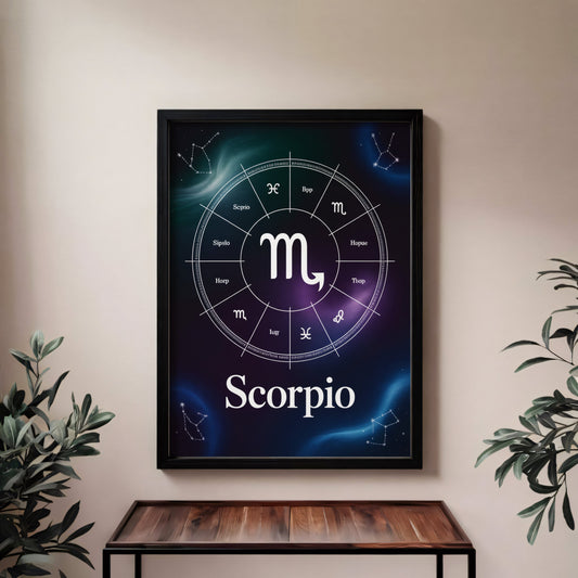 Aisle29 Print Scorpio Rising Wall Art