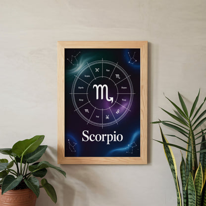 Aisle29 Print Scorpio Rising Wall Art