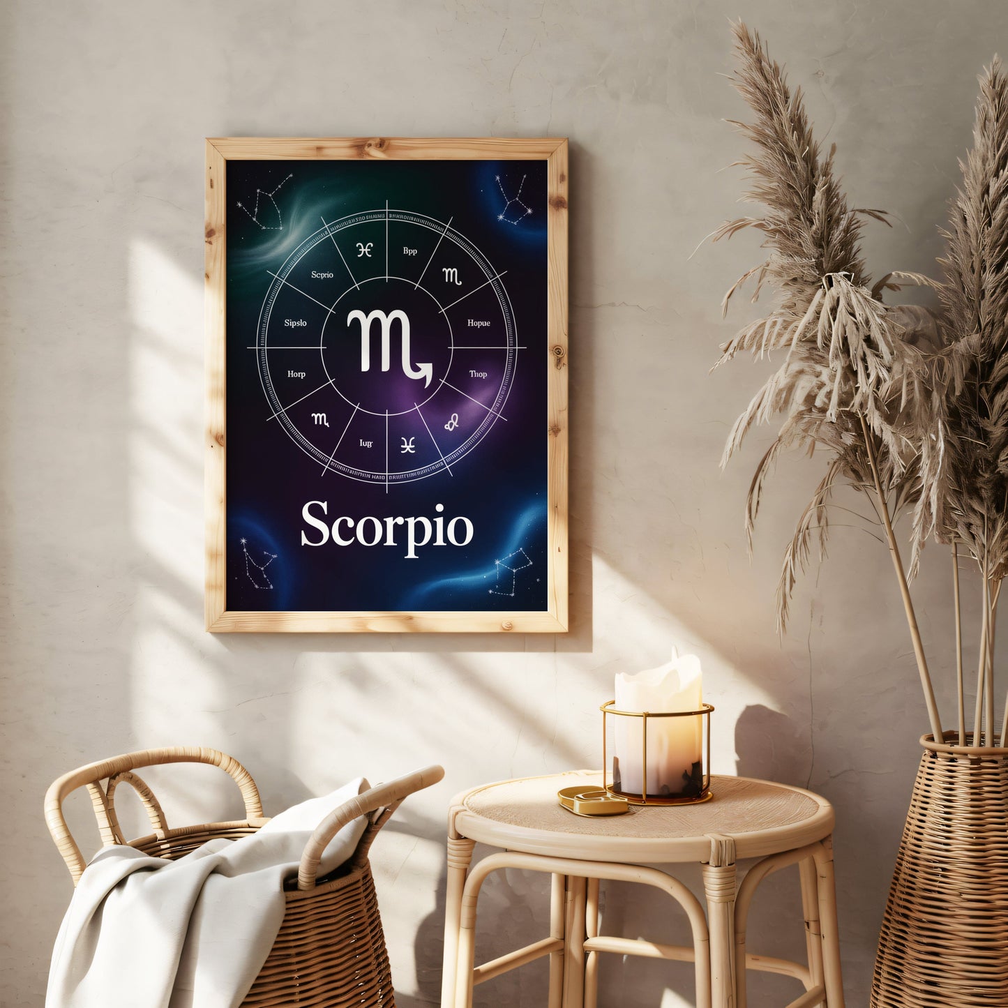 Aisle29 Print Scorpio Rising Wall Art