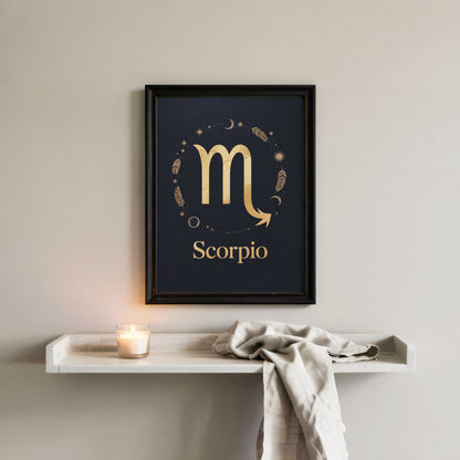 Aisle29 Print Scorpio Strong Wall Art