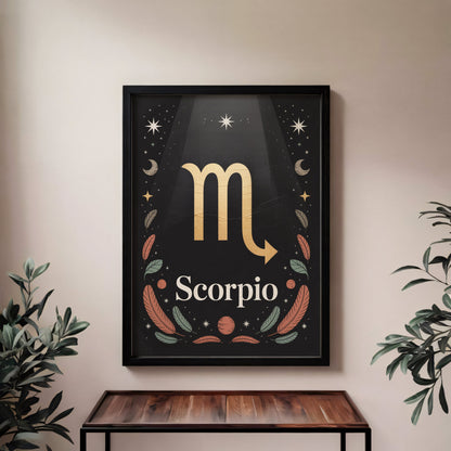 Aisle29 Print Scorpio Subtle Wall Art