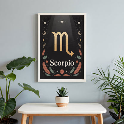 Aisle29 Print Scorpio Subtle Wall Art