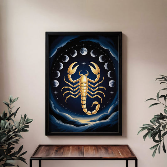 Aisle29 Print Scorpio Swirl Wall Art