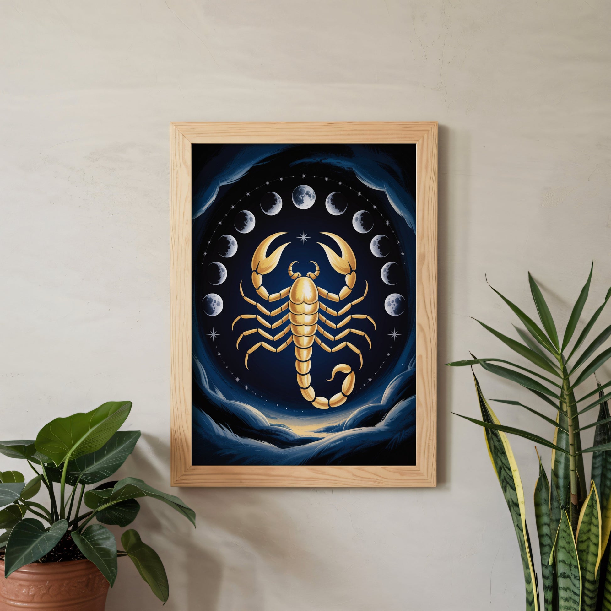 Aisle29 Print Scorpio Swirl Wall Art