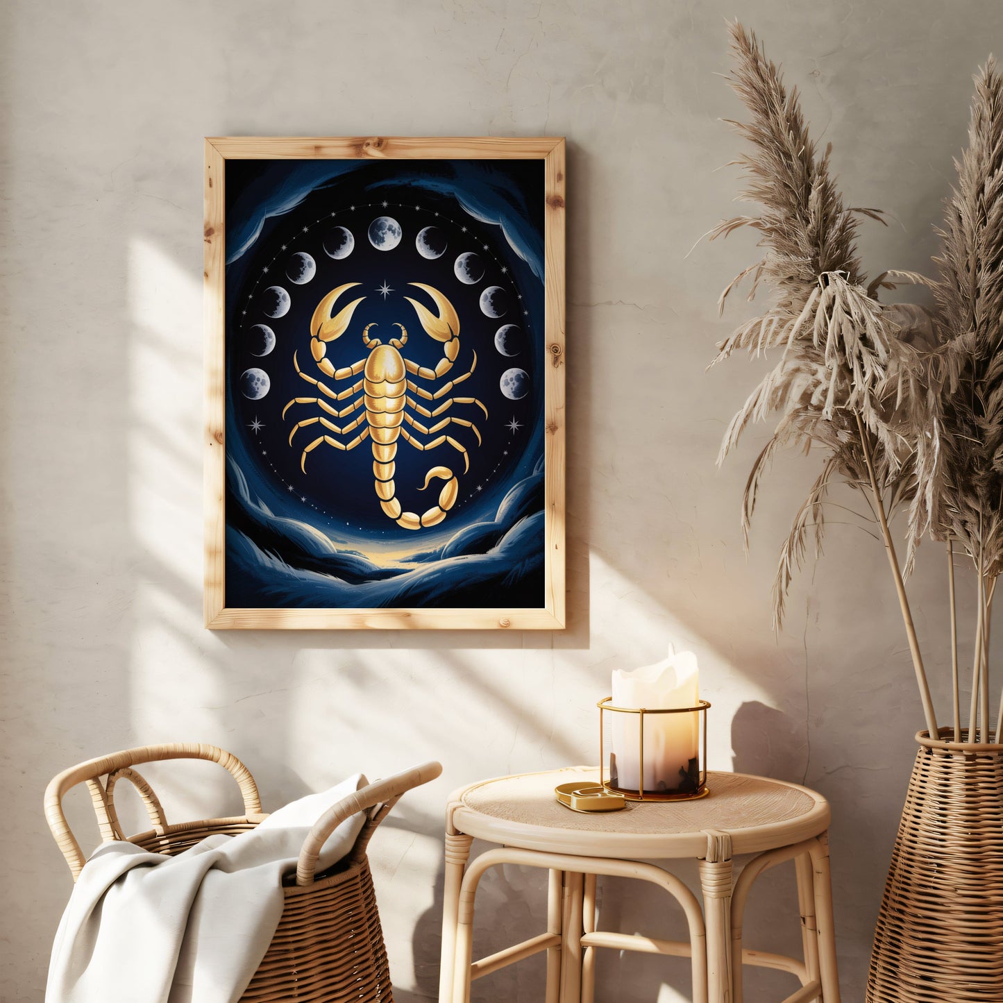 Aisle29 Print Scorpio Swirl Wall Art