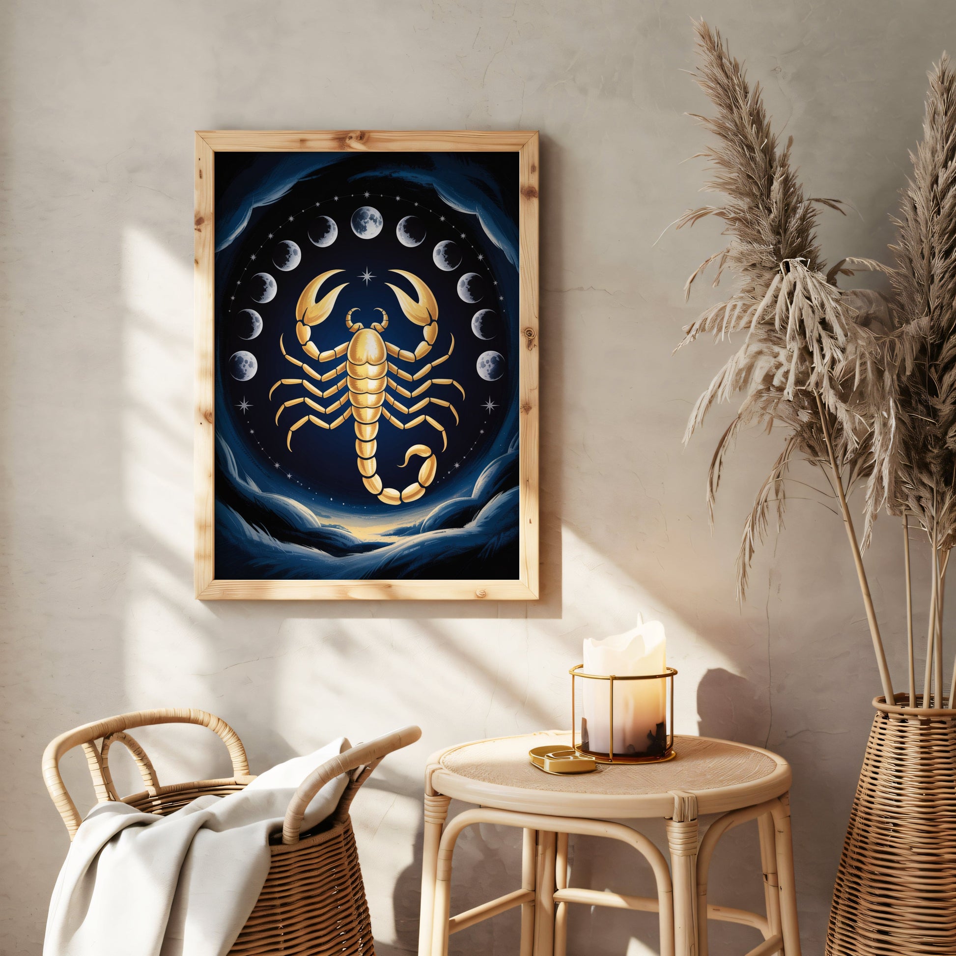 Aisle29 Print Scorpio Swirl Wall Art