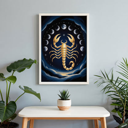 Aisle29 Print Scorpio Swirl Wall Art