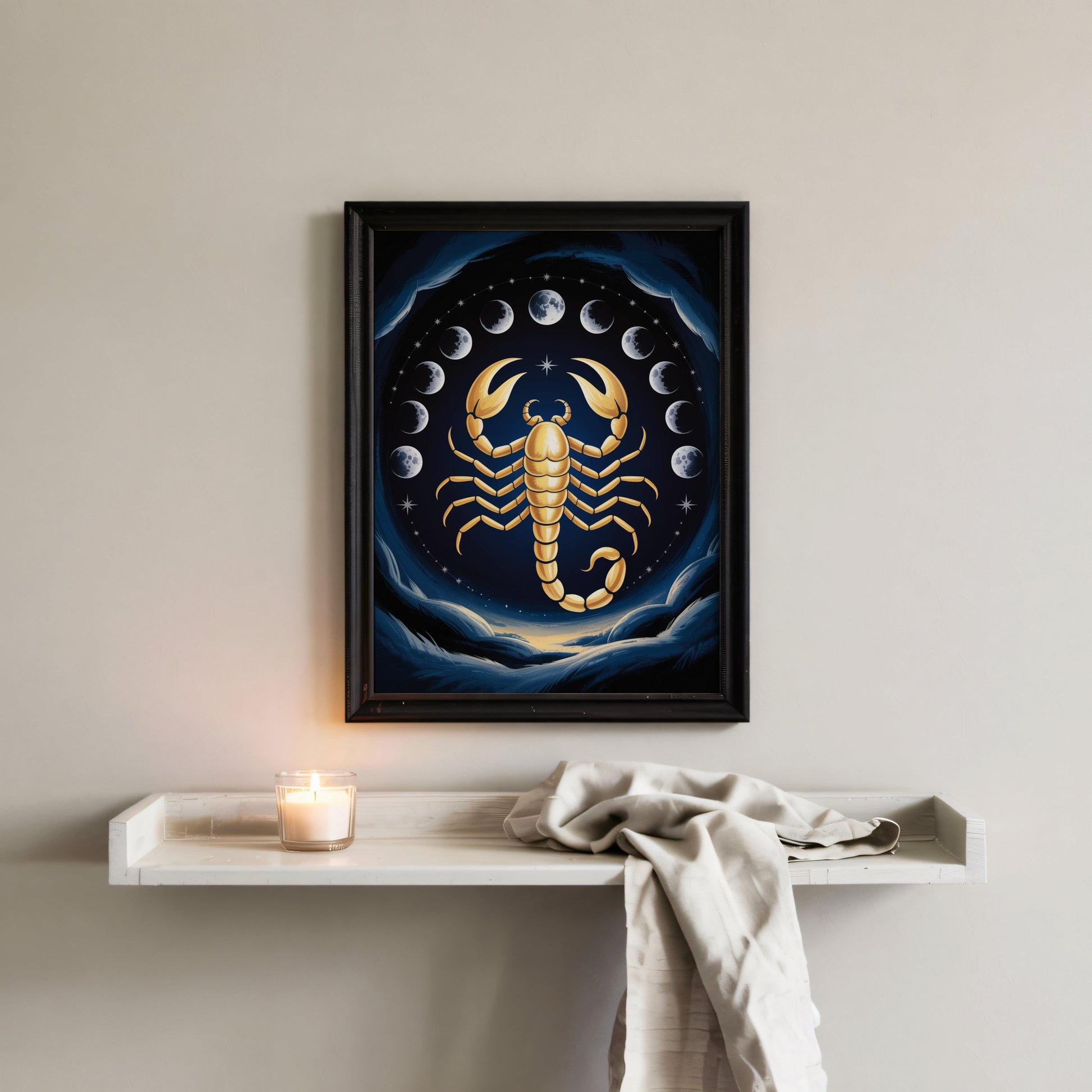 Aisle29 Print Scorpio Swirl Wall Art