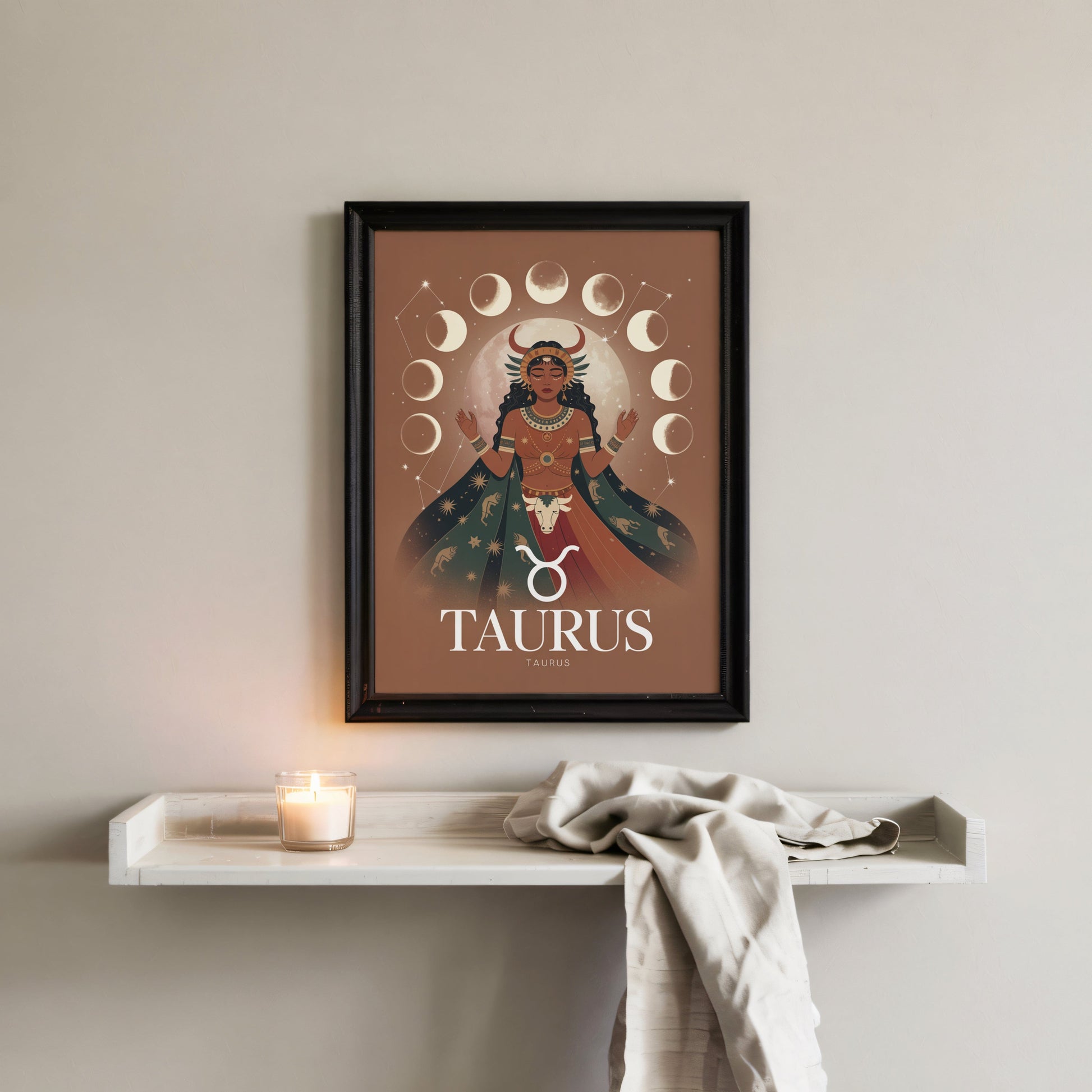 Aisle29 Print Taurus Arc Warm Wall Art
