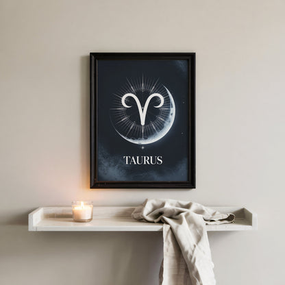 Aisle29 Print Taurus Celestial Wall Art