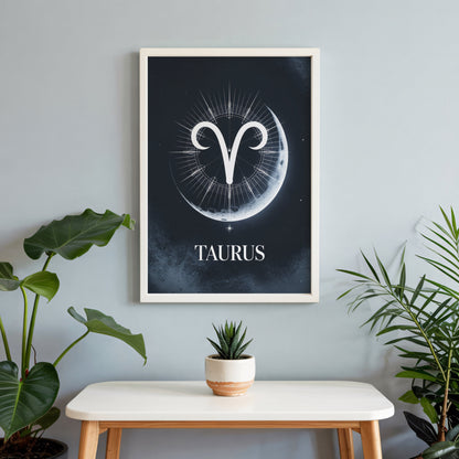 Aisle29 Print Taurus Celestial Wall Art