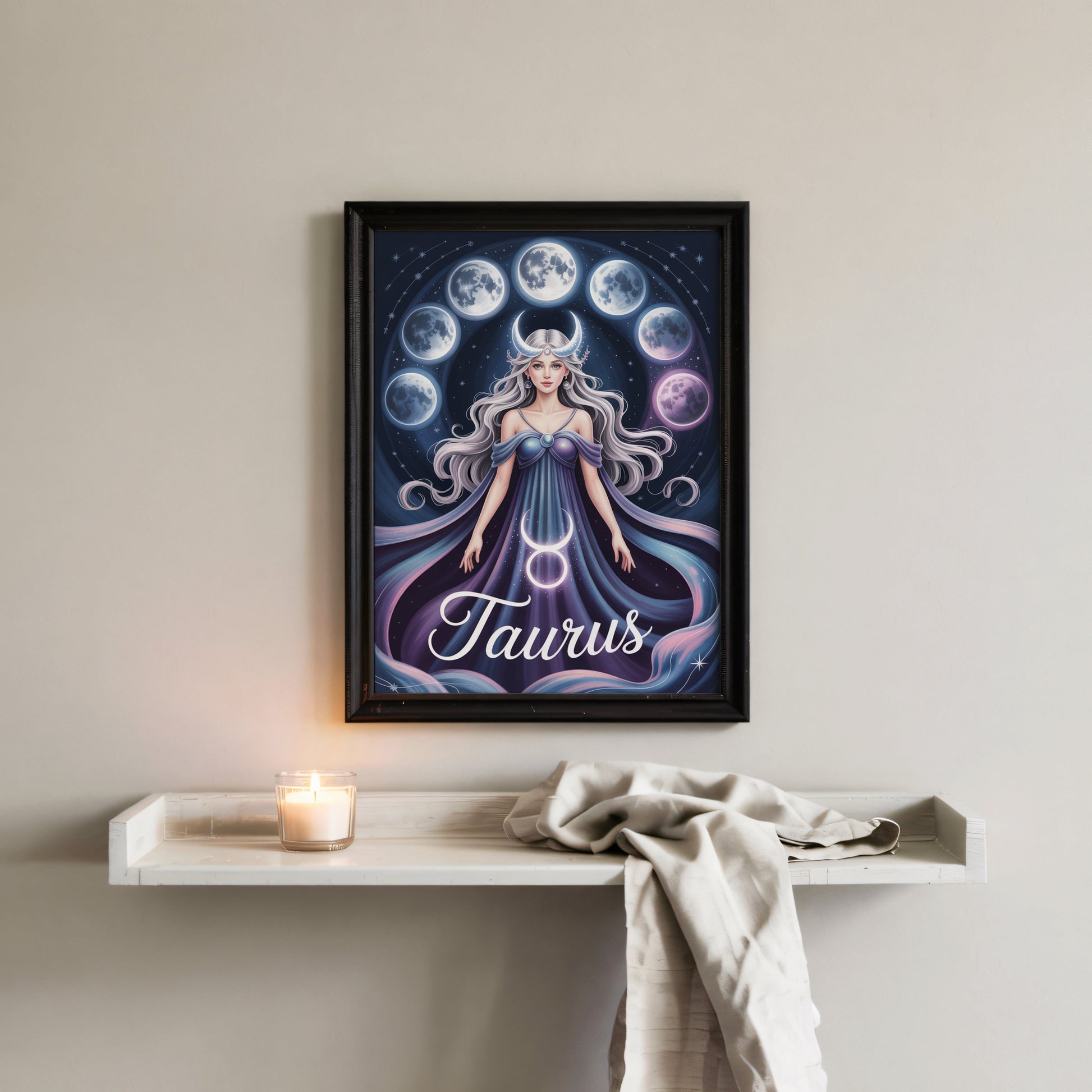Aisle29 Print Taurus Cosmic Wall Art
