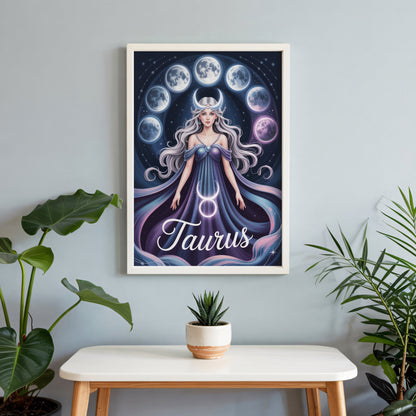 Aisle29 Print Taurus Cosmic Wall Art