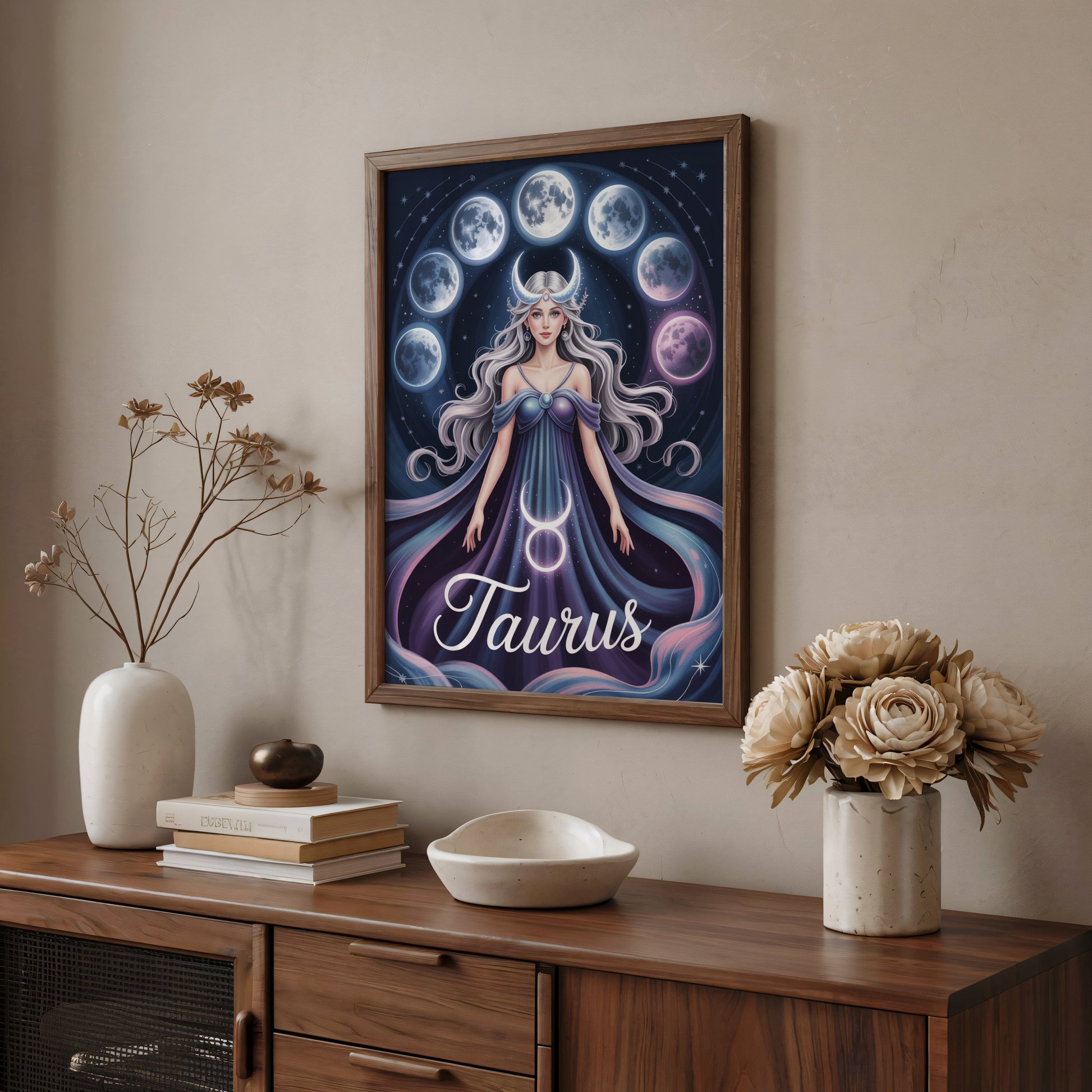 Aisle29 Print Taurus Cosmic Wall Art