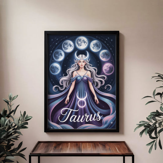 Aisle29 Print Taurus Cosmic Wall Art