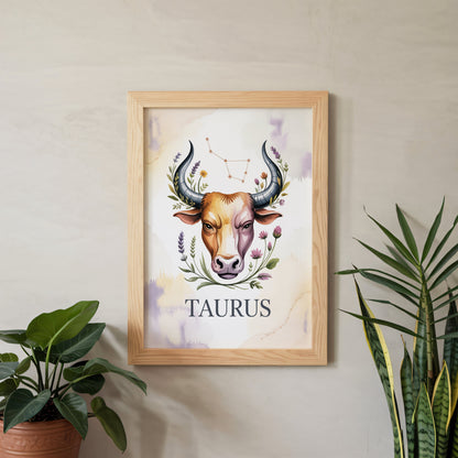 Aisle29 Print Taurus Earth Wall Art