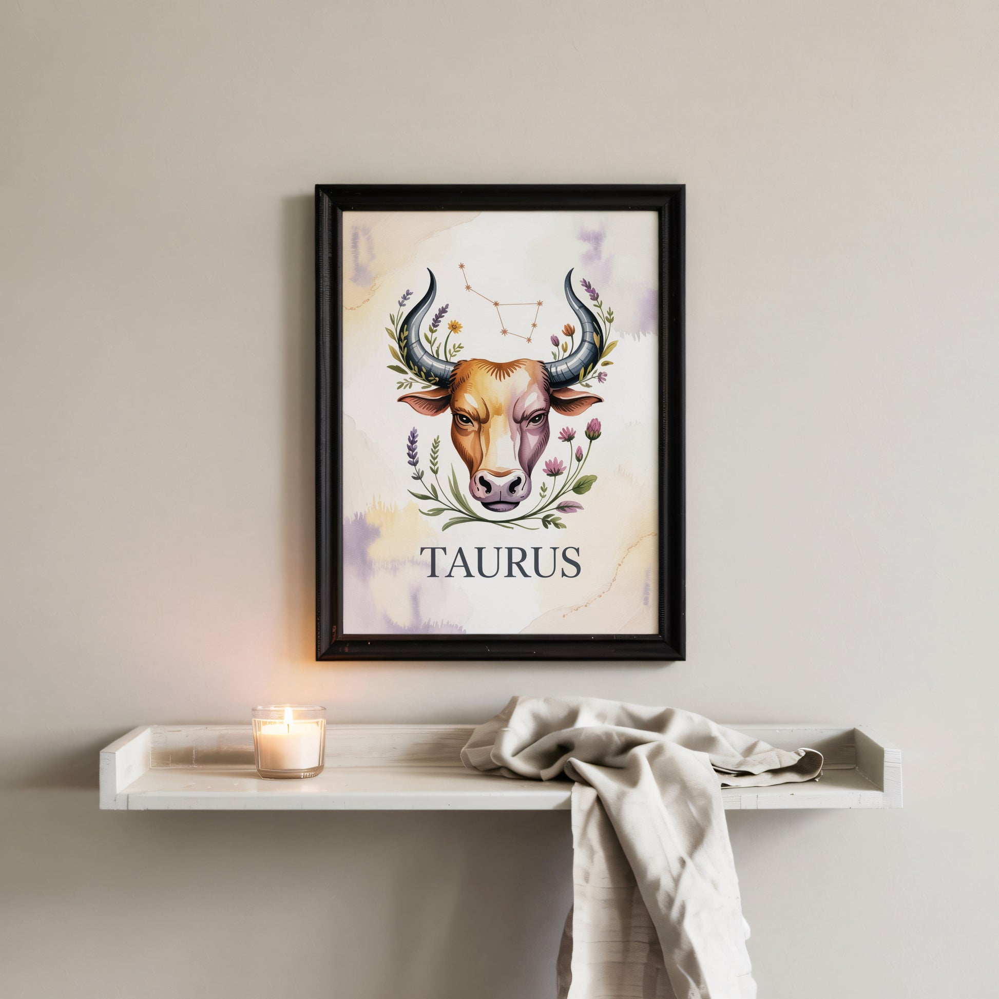 Aisle29 Print Taurus Earth Wall Art