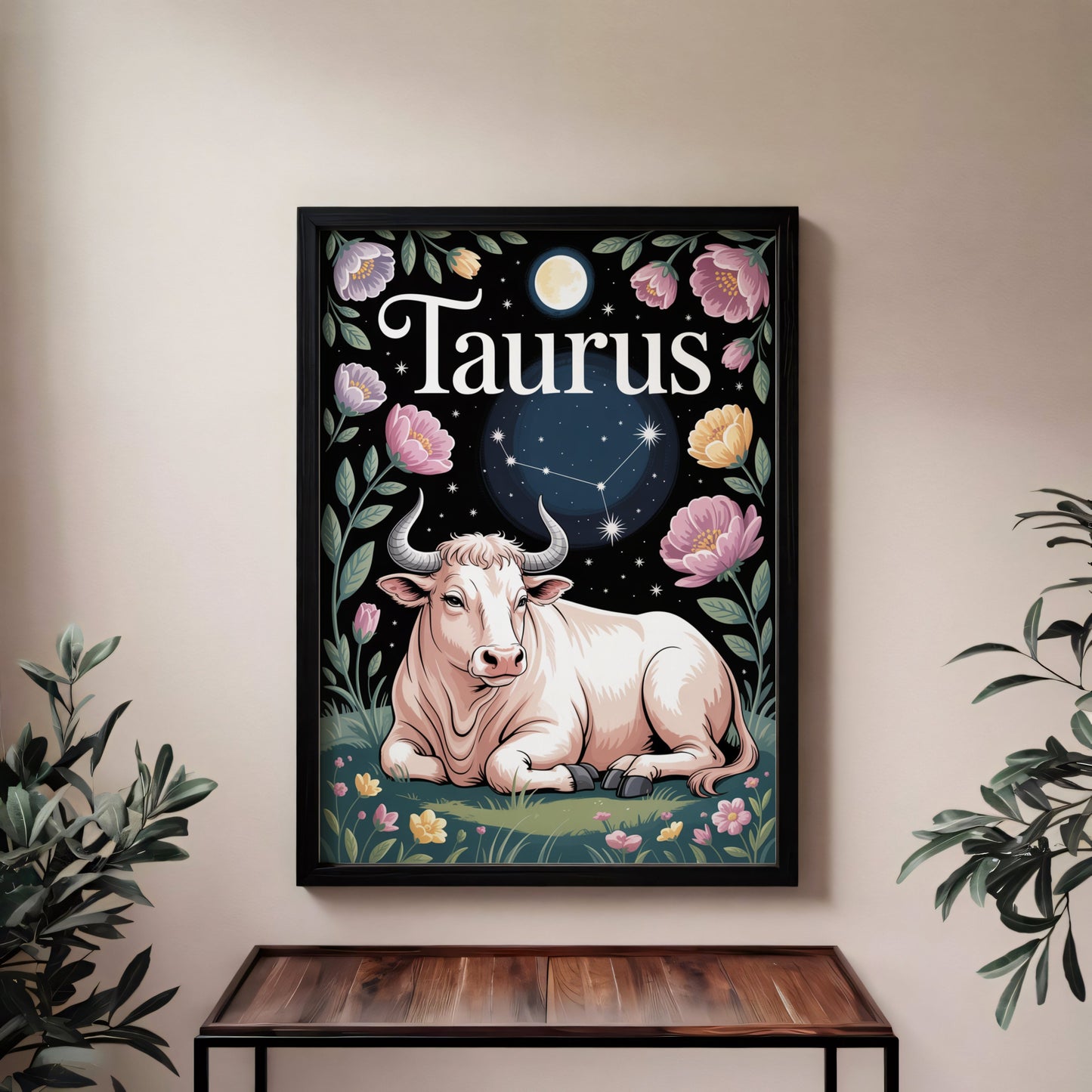 Aisle29 Print Taurus Eclipse Wall Art