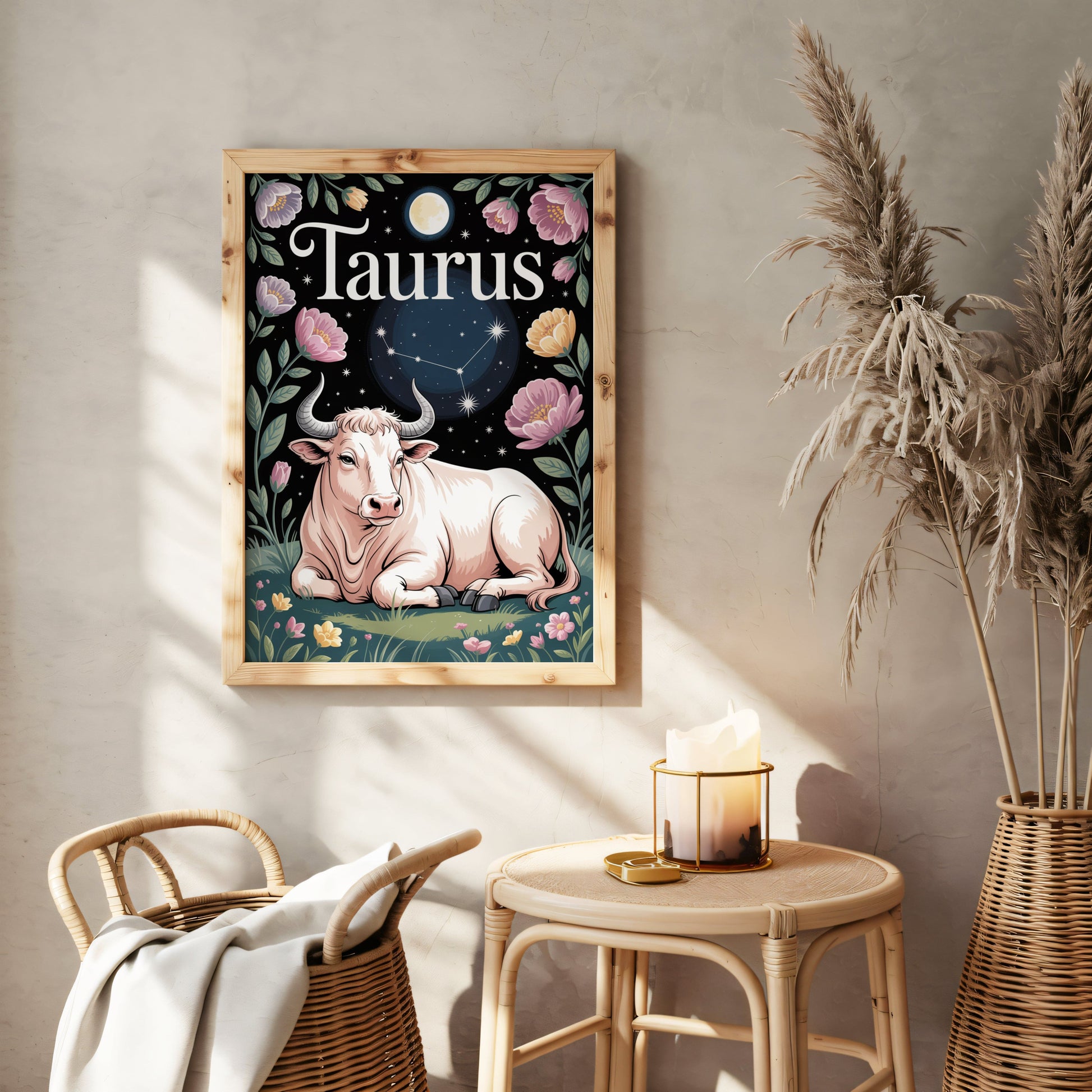 Aisle29 Print Taurus Eclipse Wall Art