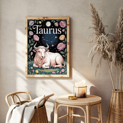 Aisle29 Print Taurus Eclipse Wall Art