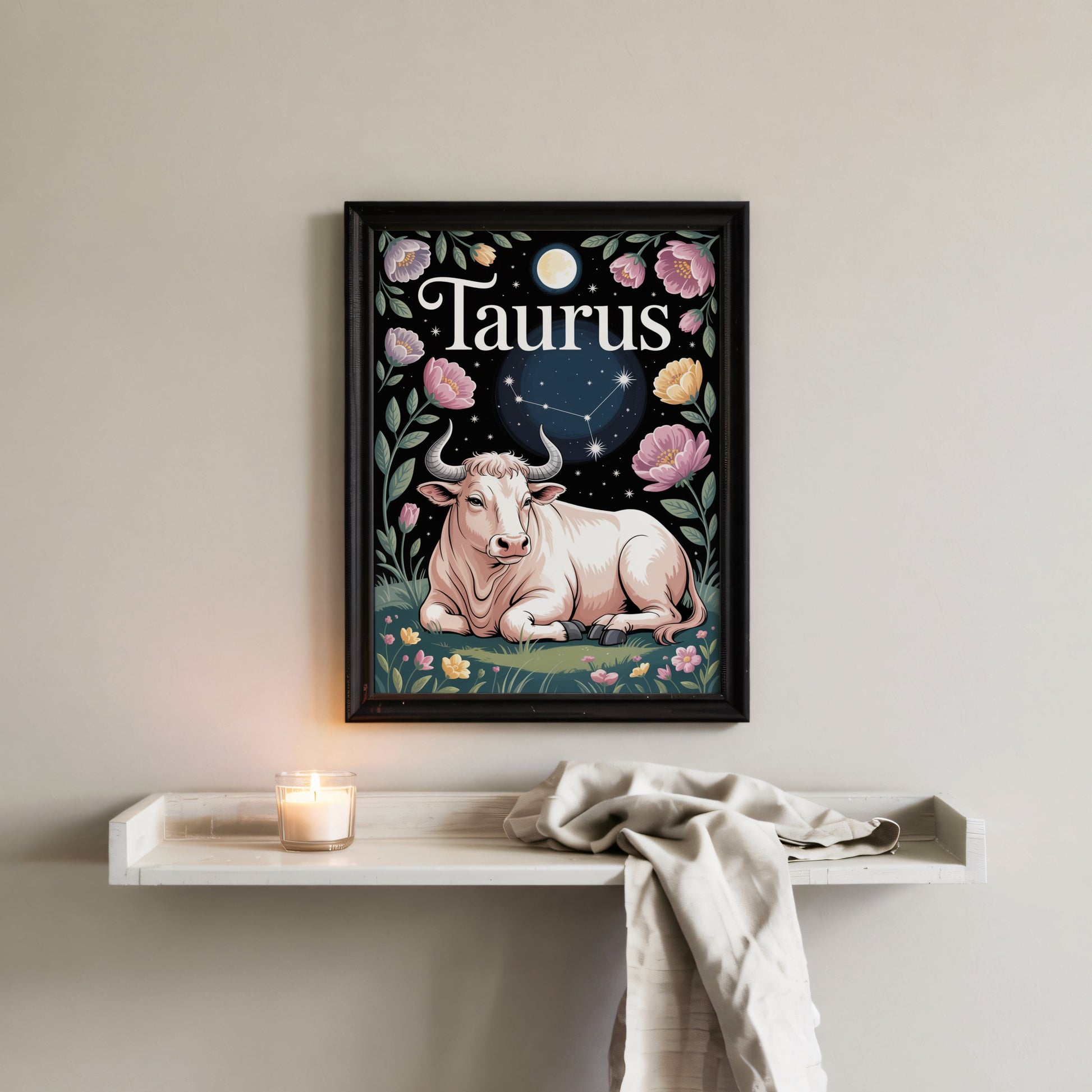 Aisle29 Print Taurus Eclipse Wall Art