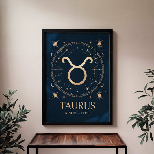 Aisle29 Print Taurus Rising Wall Art