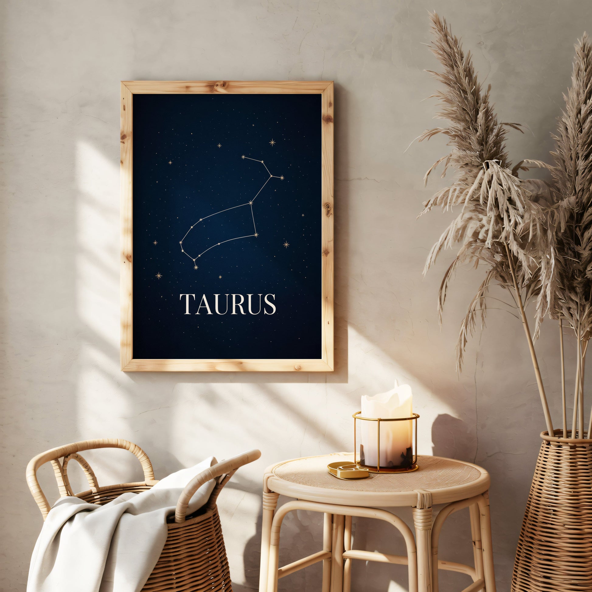 Aisle29 Print Taurus Stars Wall Art