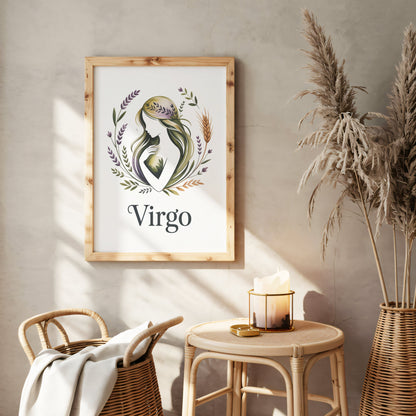 Aisle29 Print Virgo Earth Wall Art
