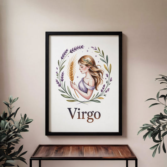 Aisle29 Print Virgo Life Wall Art