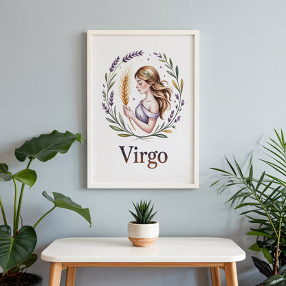 Aisle29 Print Virgo Life Wall Art