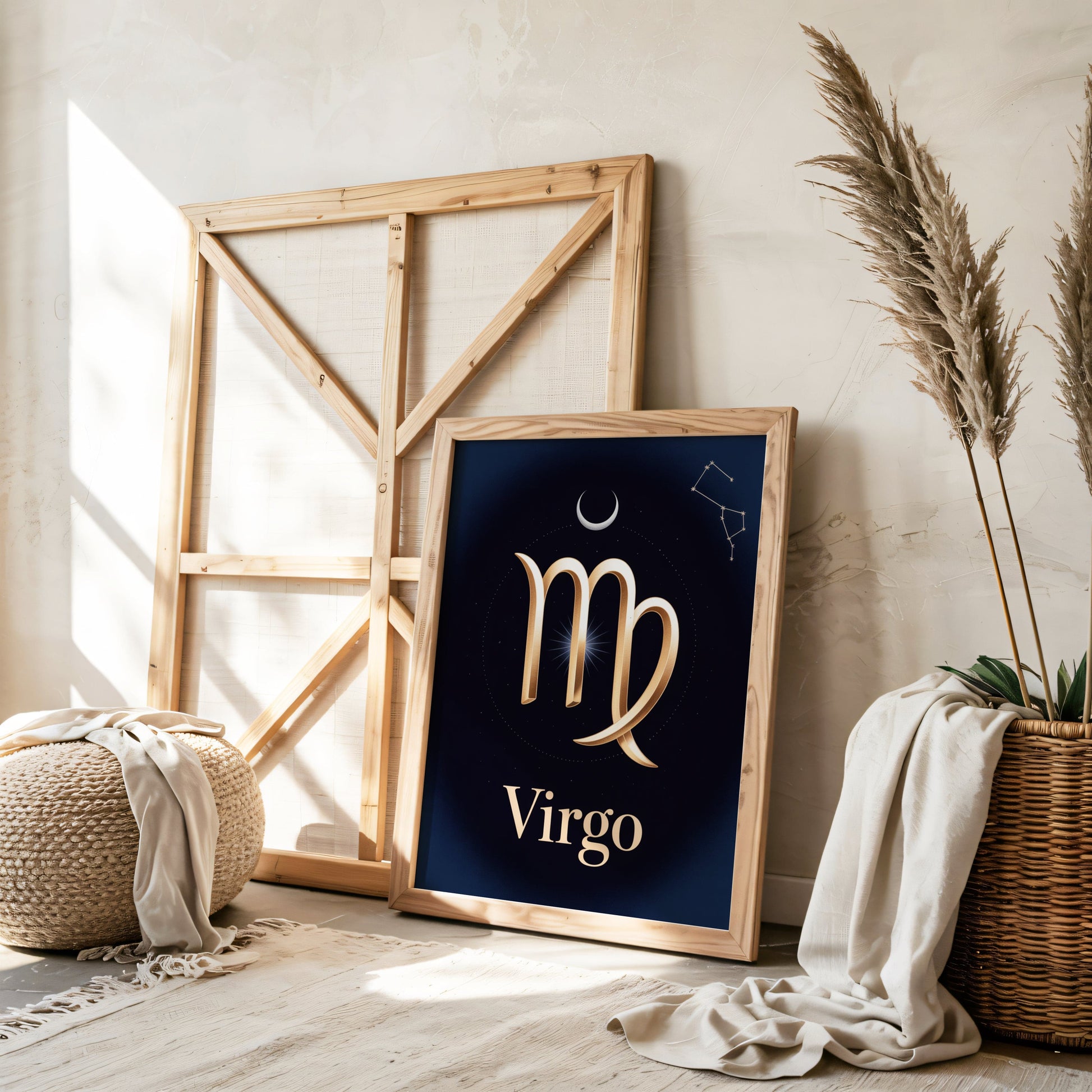 Aisle29 Print Virgo Moon Wall Art