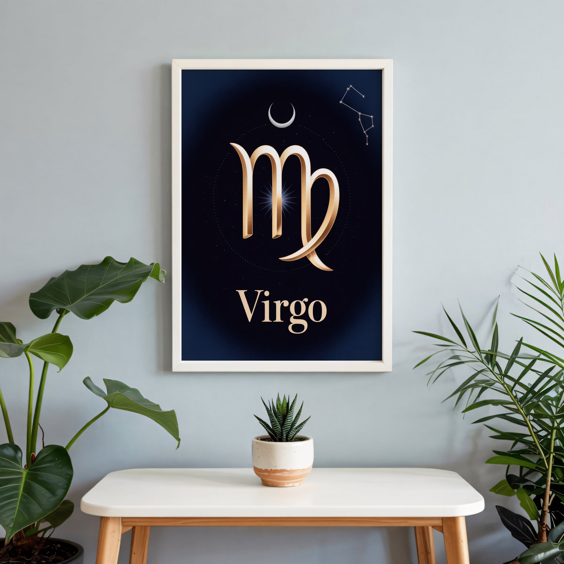 Aisle29 Print Virgo Moon Wall Art