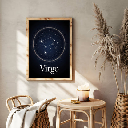 Aisle29 Print Virgo Stars Wall Art