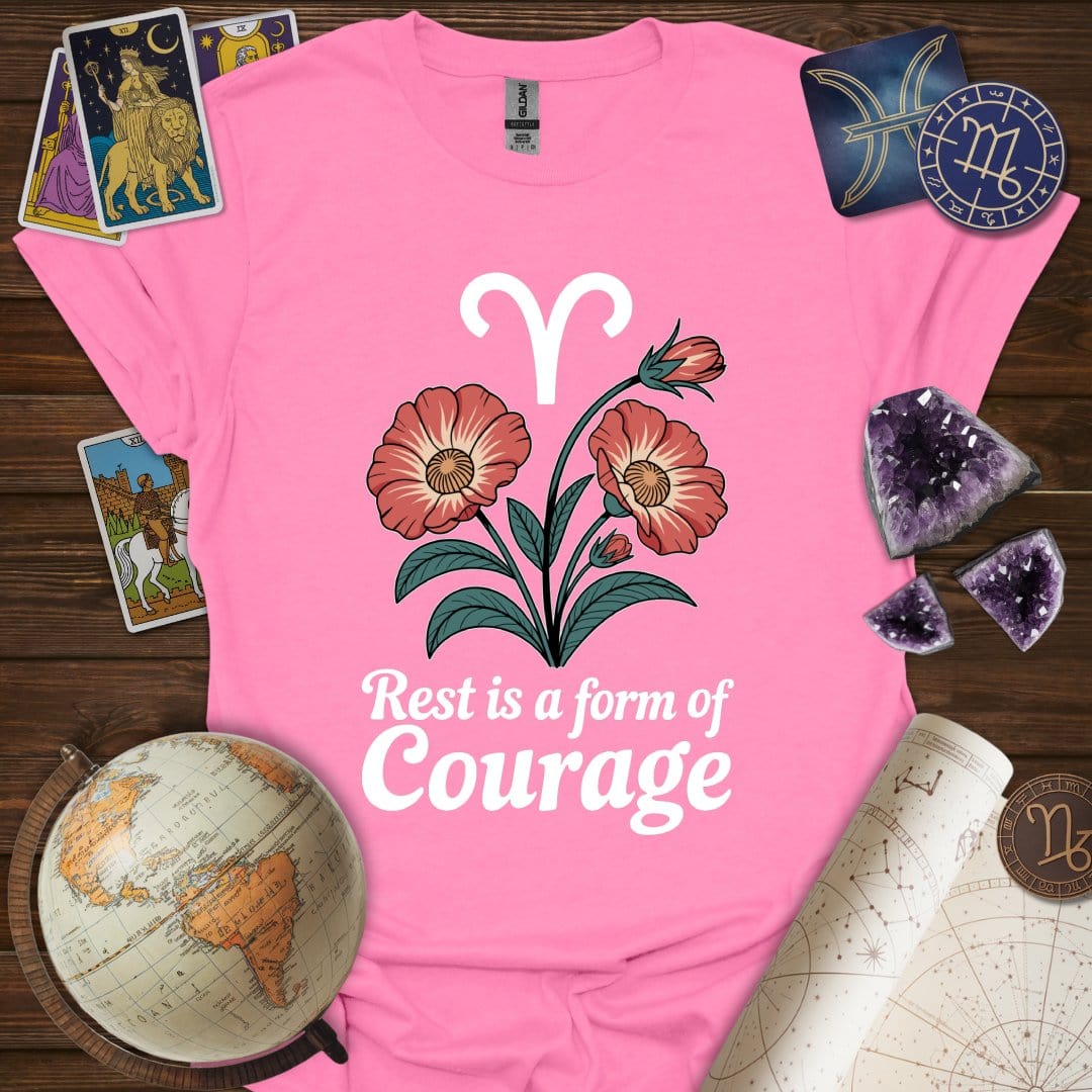Printify T-Shirt Azalea / S Aries Courage T-Shirt