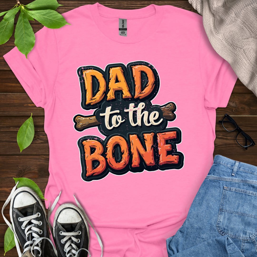 Printify T-Shirt Azalea / S Dad To The Bone