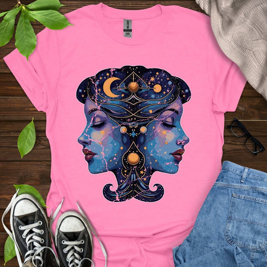 Printify T-Shirt Azalea / S Gemini - Graphic
