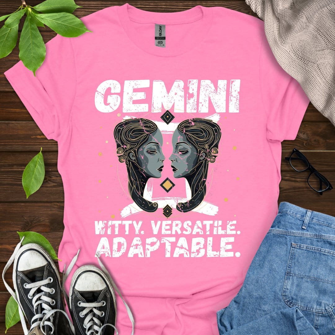 Printify T-Shirt Azalea / S Gemini - Witty. Versatile. Adaptable.
