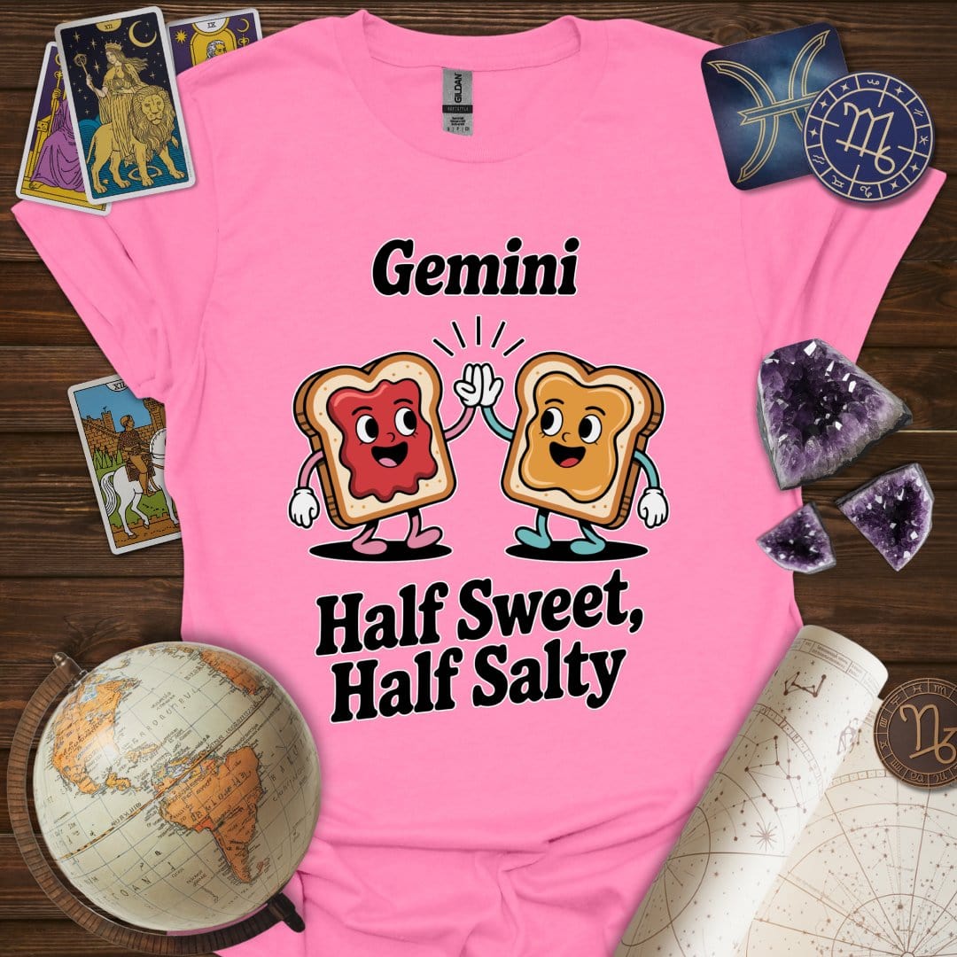 Printify T-Shirt Azalea / S Gemini Zodiac Bread T-Shirt