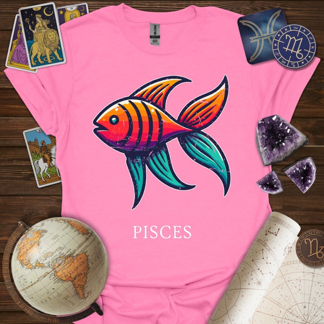 Printify T-Shirt Azalea / S Pisces Icon T-Shirt