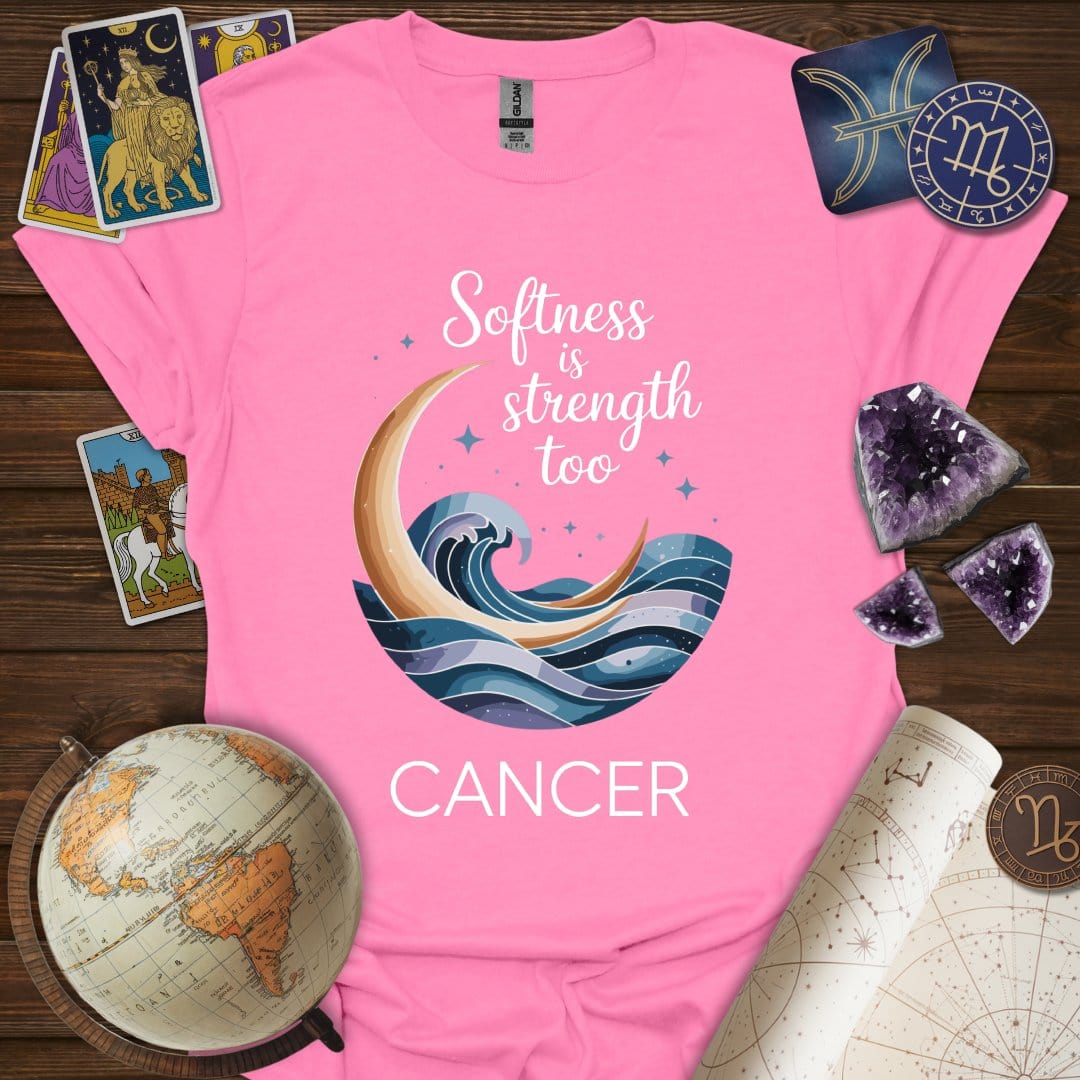 Printify T-Shirt Azalea / S Softness is Strength T-Shirt