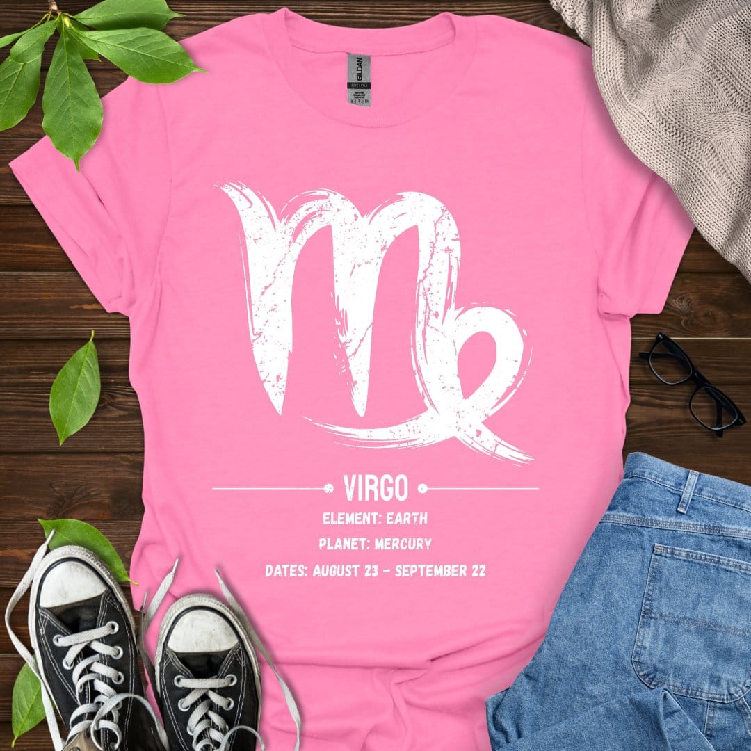 Printify T-Shirt Azalea / S Virgo Glyph