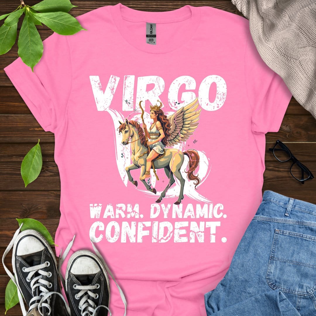 Printify T-Shirt Azalea / S Virgo - Warm. Dynamic. Confident.