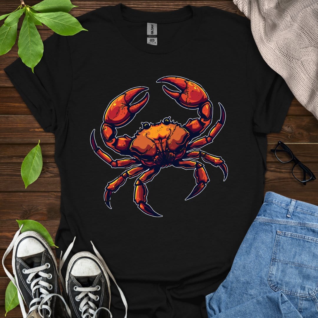 Printify T-Shirt Black / XS Cancer - Graphic