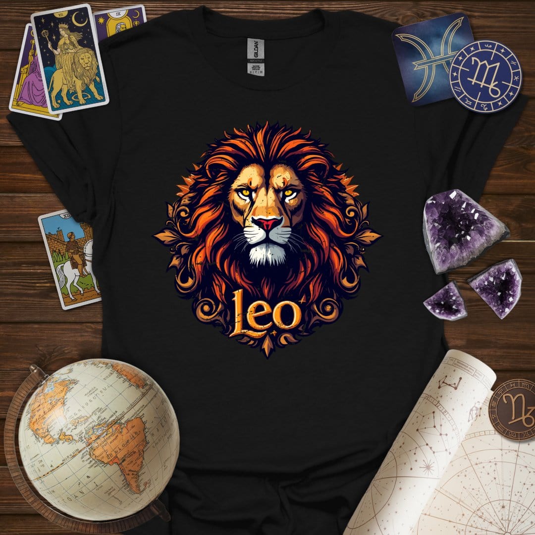Printify T-Shirt Black / XS Leo Legacy T-Shirt