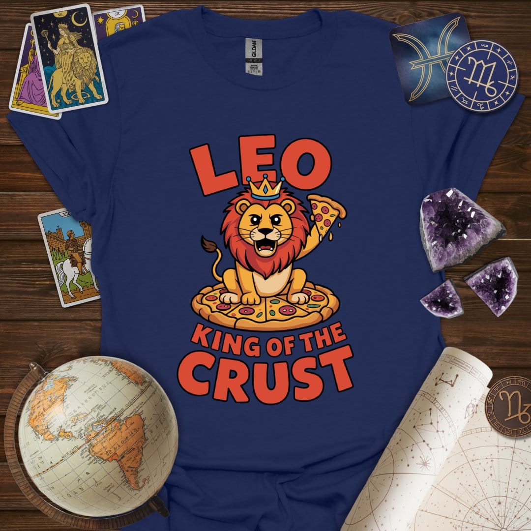 Printify T-Shirt Navy / S King of the Crust T-Shirt