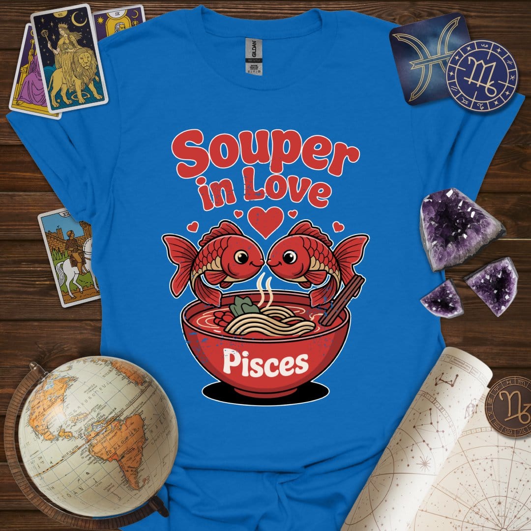 Printify T-Shirt Royal / S Souper In Love T-Shirt