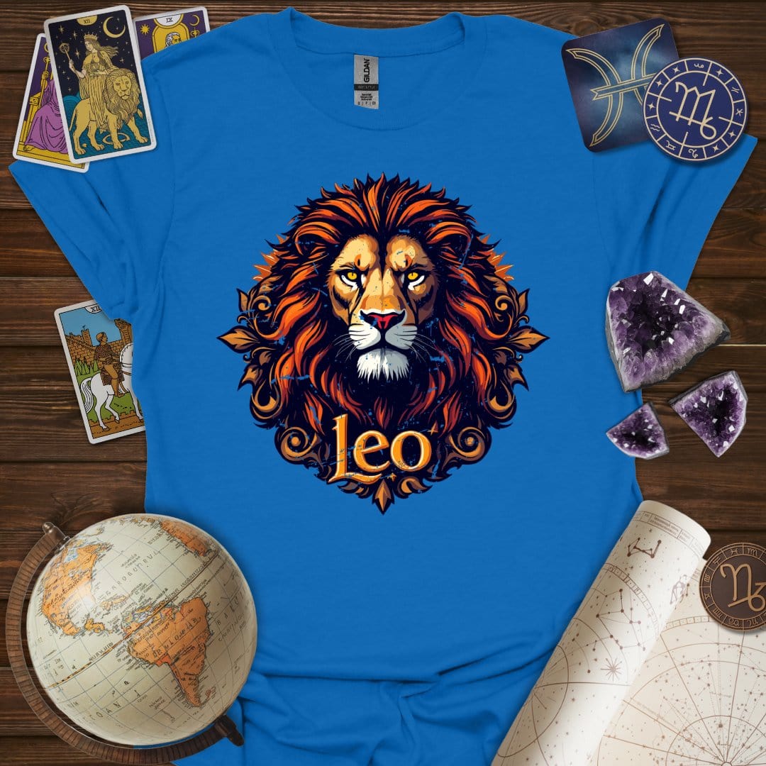 Printify T-Shirt Royal / XS Leo Legacy T-Shirt