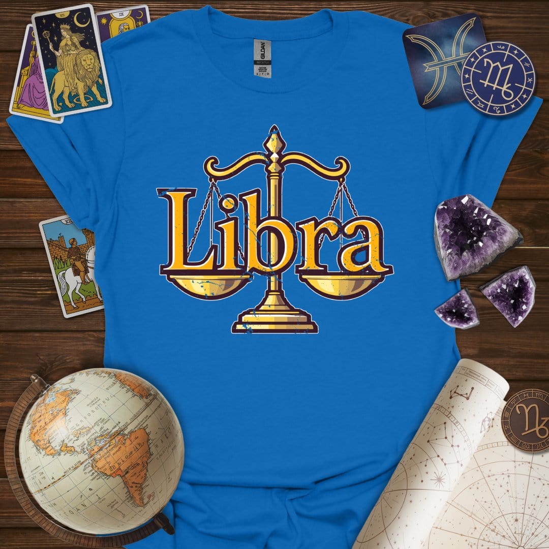 Printify T-Shirt Royal / XS Libra Legacy T-Shirt