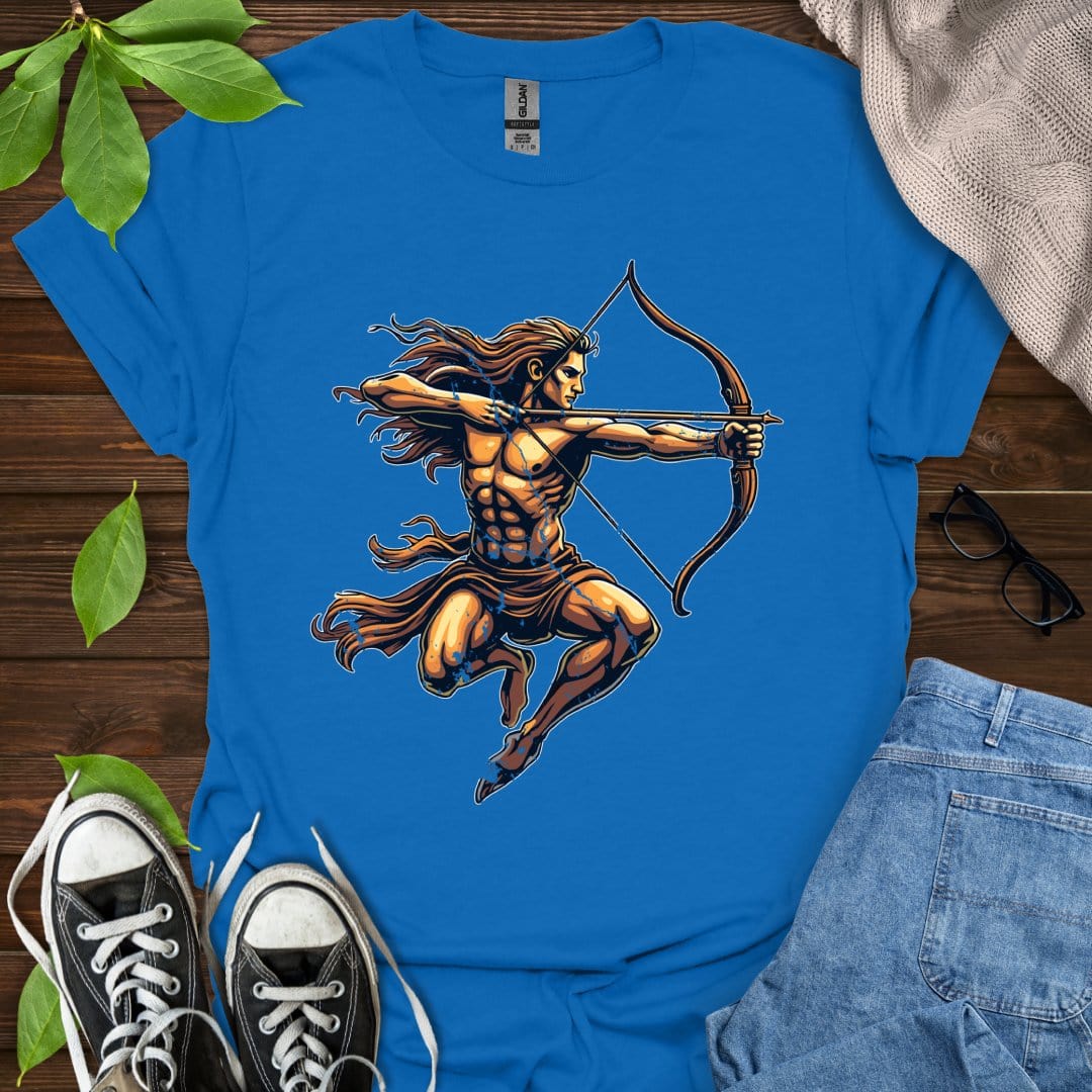 Printify T-Shirt Royal / XS Sagittarius - Graphic
